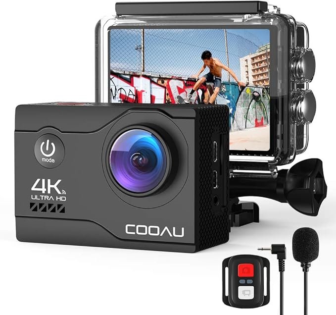 COOAU Camara Deportiva, cámara de acción. VialTech360