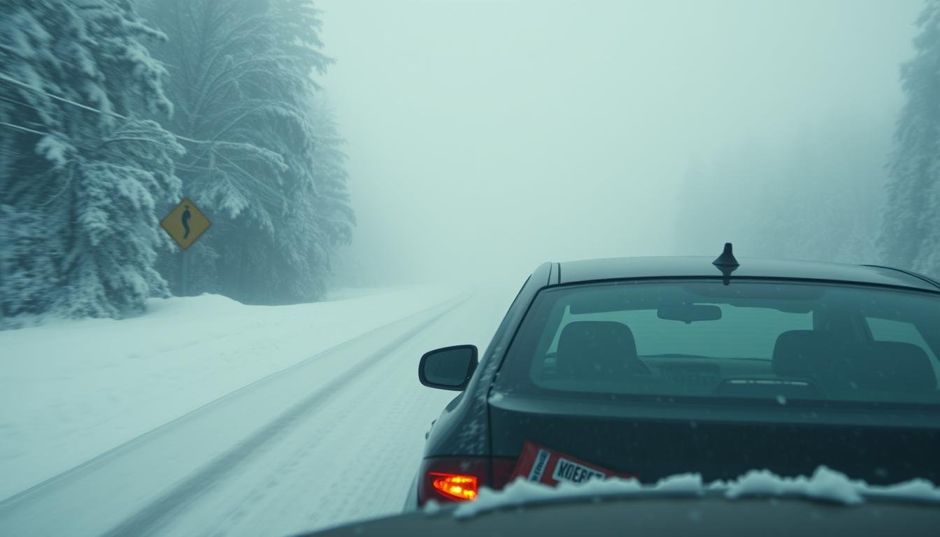 Consejos de seguridad al conducir en climas extremos (lluvia, nieve, calor).